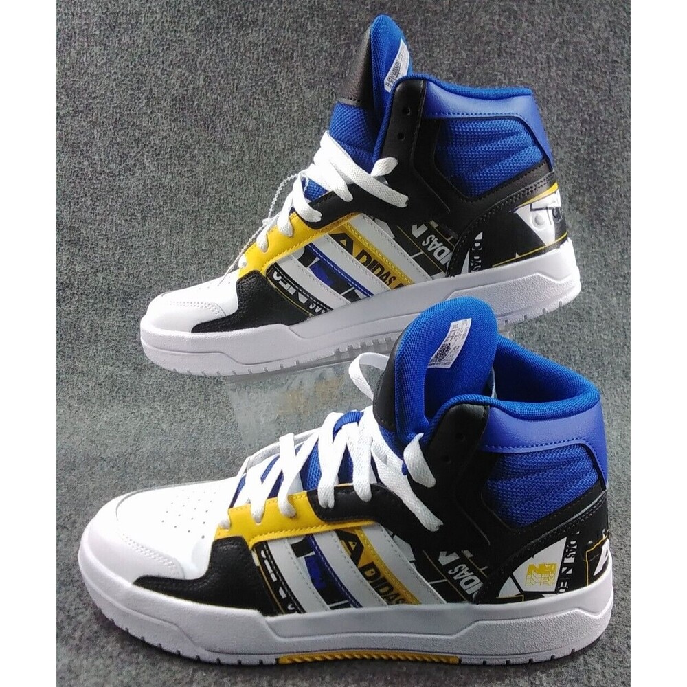 Adidas Entrap Neo Mid Golden State Warriors Blue/Yellow GW4399 Men Sz 8.5
